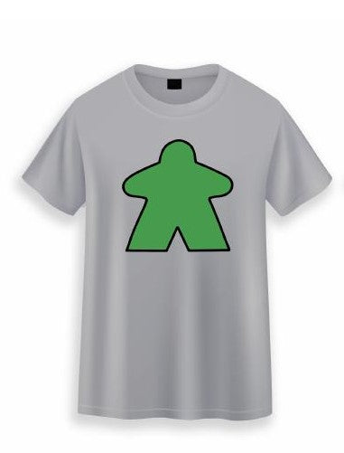 Green Meeple Short Sleeved T-shirt