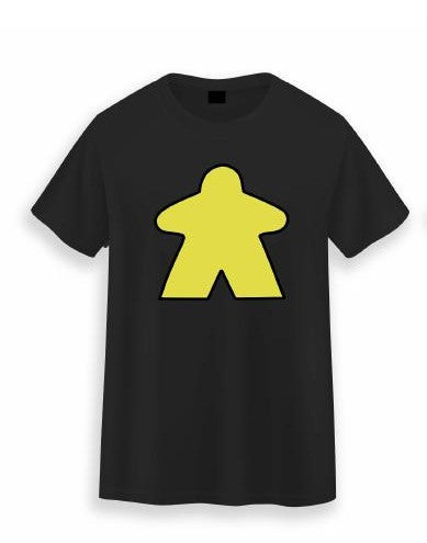 Yellow Meeple Short Sleeved T-shirt